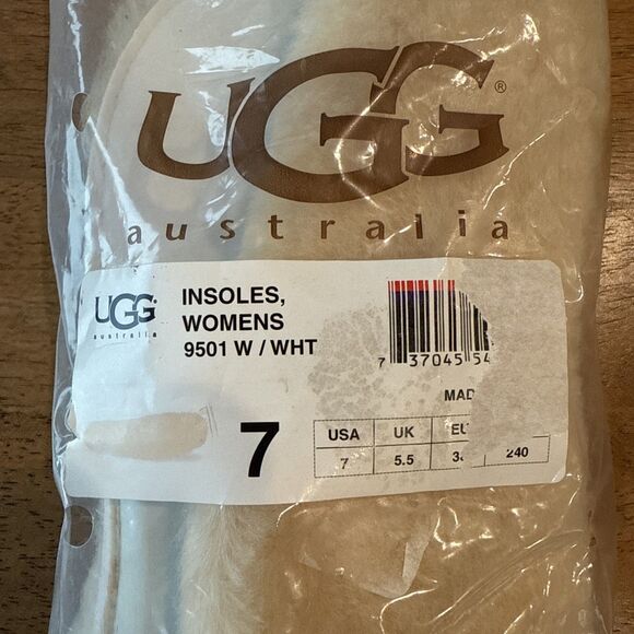 UGG Womens Sheepskin Insoles USA Size 7 - Picture 3 of 7